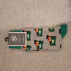 Socksmith Dumpster Fire socks